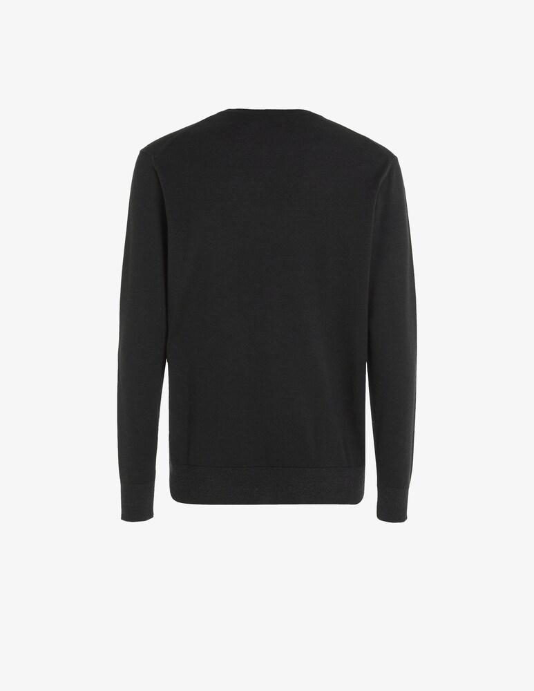 Calvin Klein Maglia Girocollo Cotone Seta