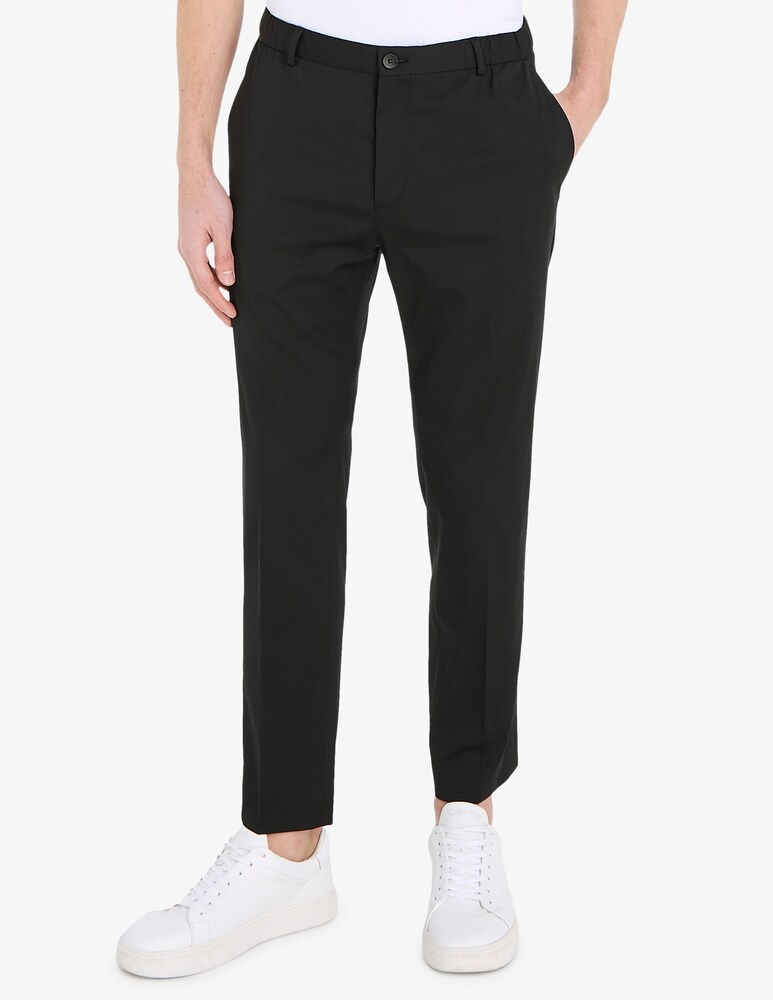 Calvin Klein Pantaloni travel gabardina