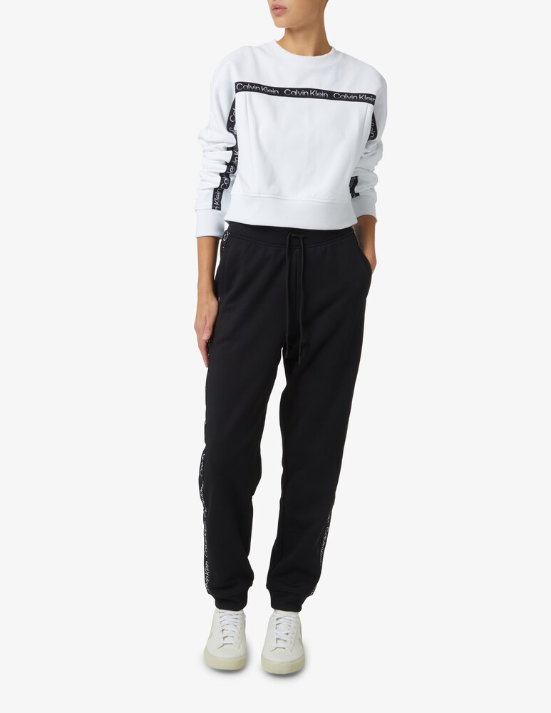 Calvin Klein Performance Pullover Sportivo - Bianco