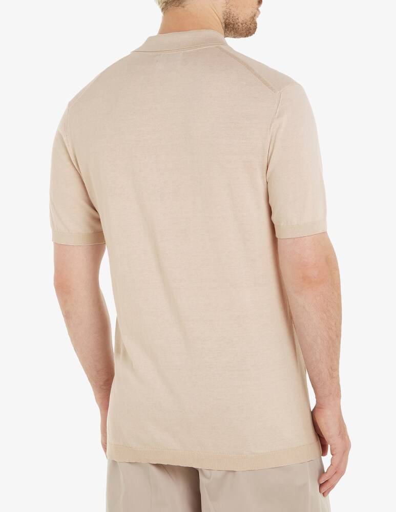 Calvin Klein Polo Cotone Seta