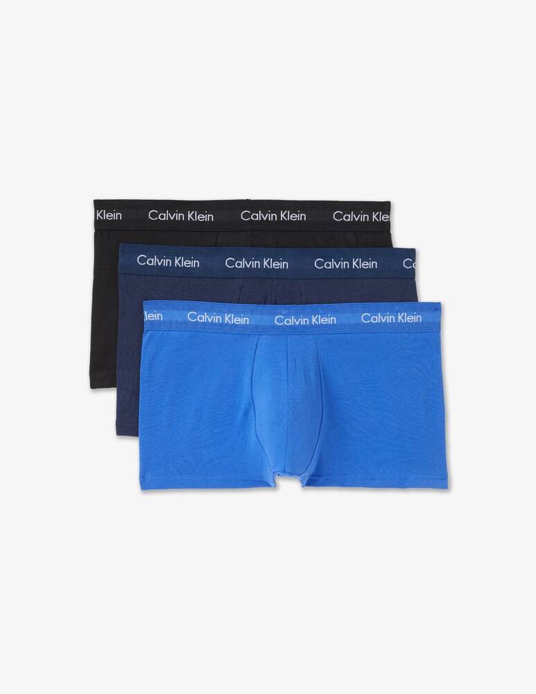 Calvin Klein Set 3 boxer in cotone stretch low rise