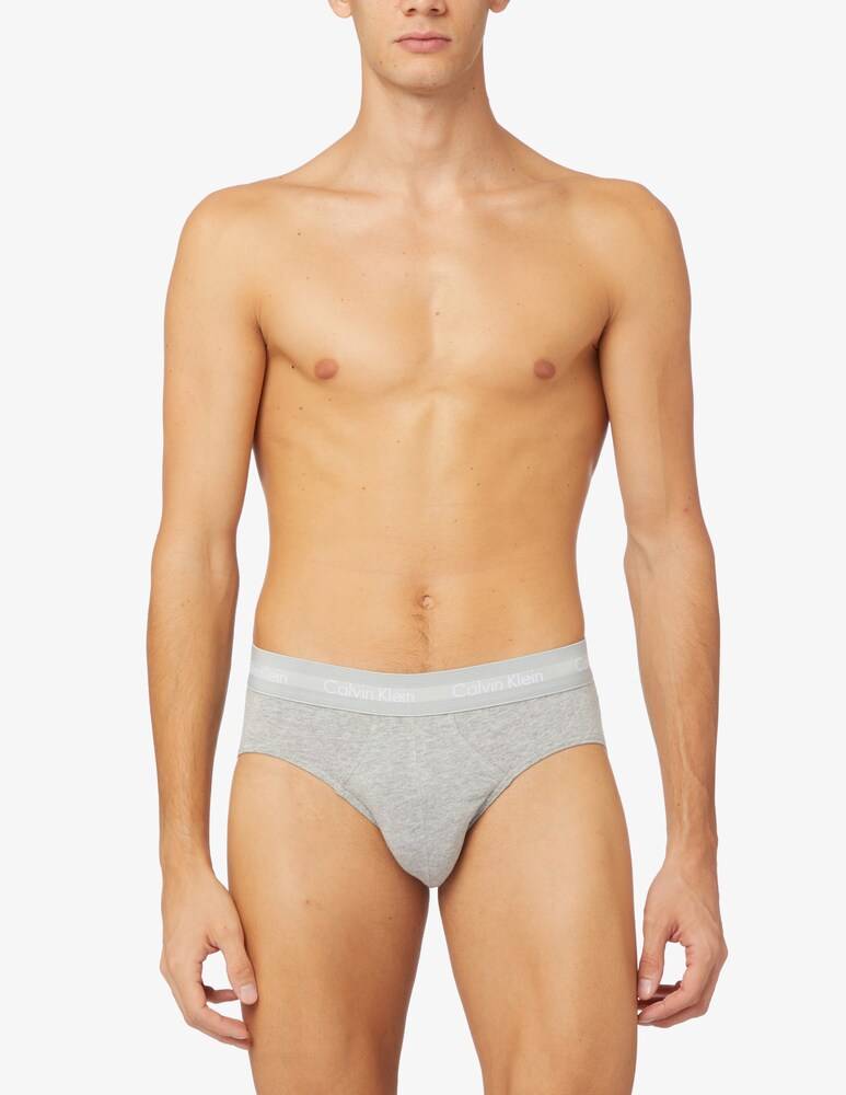 Calvin Klein Set 3 Slip In Cotone Stretch