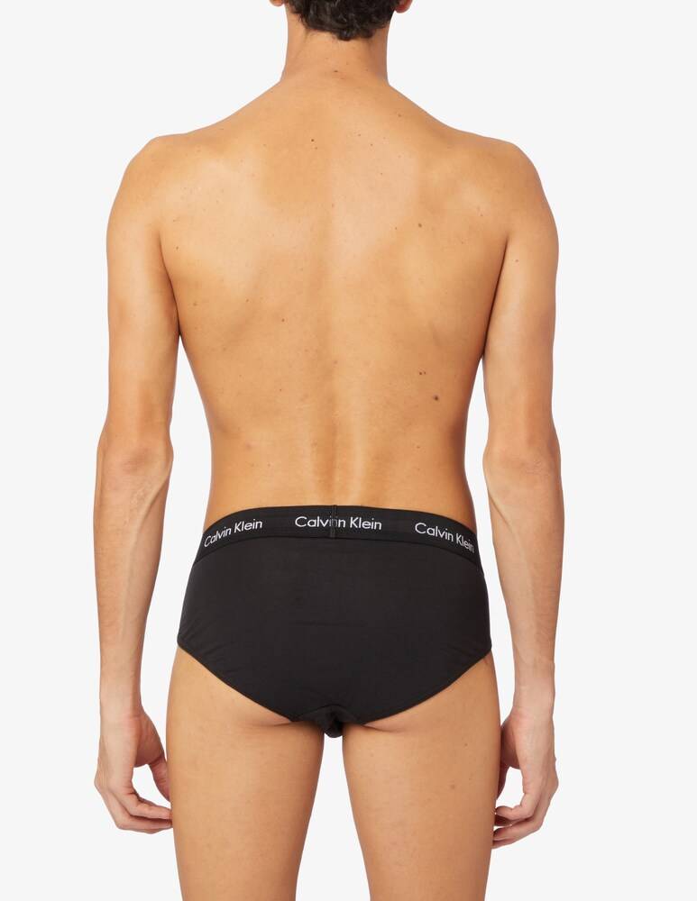 Calvin Klein Set 3 Slip In Cotone Stretch