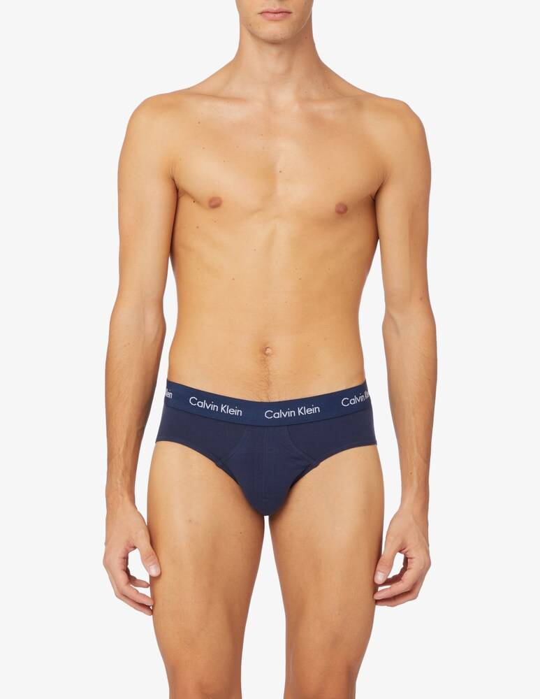 Calvin Klein Set 3 Slip In Cotone Stretch