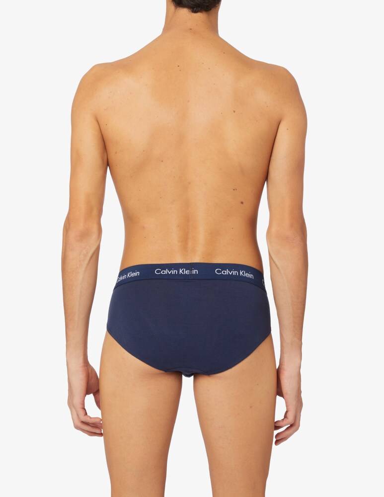 Calvin Klein Set 3 Slip In Cotone Stretch