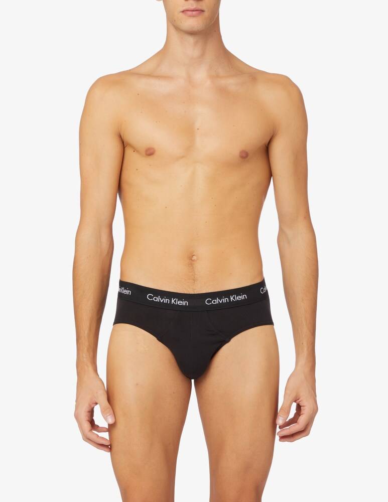 Calvin Klein Set 3 Slip In Cotone Stretch