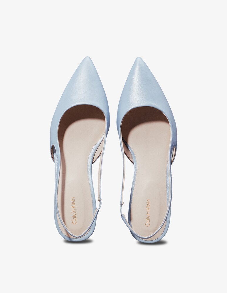 Calvin Klein Slingback In Pelle
