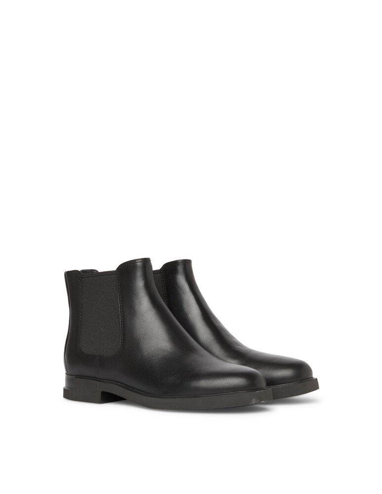 Camper Stivaletti In Pelle Iman - Nero