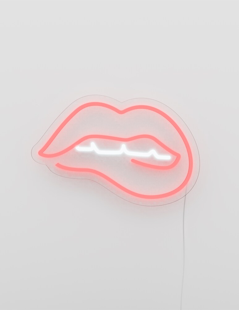 Candyshock Neon/Led Da Parete Con Design Labbra