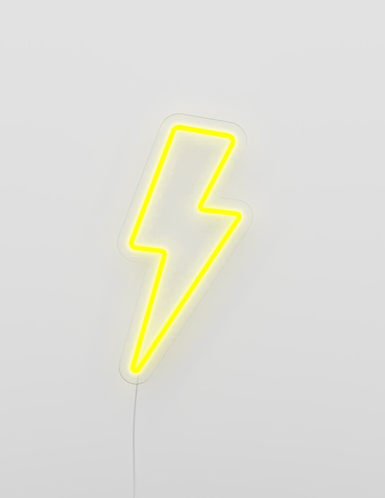 Candyshock Neon/Led Da Parete Con Design Saetta