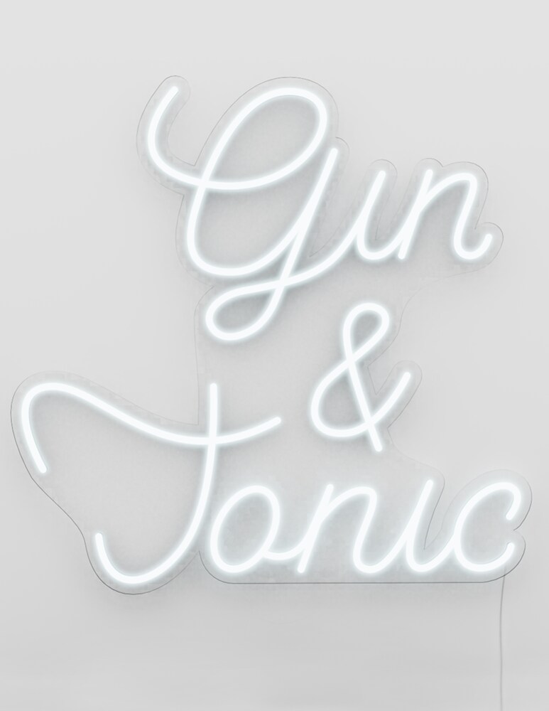 Candyshock Neon/Led Parete Design Gin&Tonic