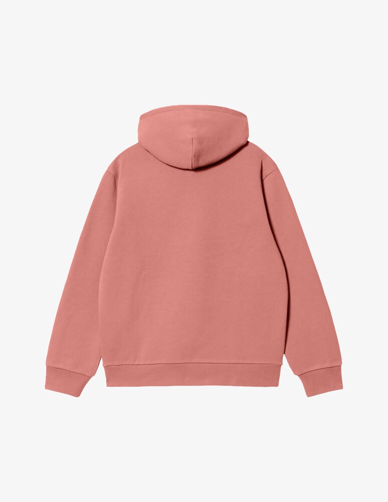 Carhartt WIP Felpa Con Cappuccio Con Scritta Carhartt