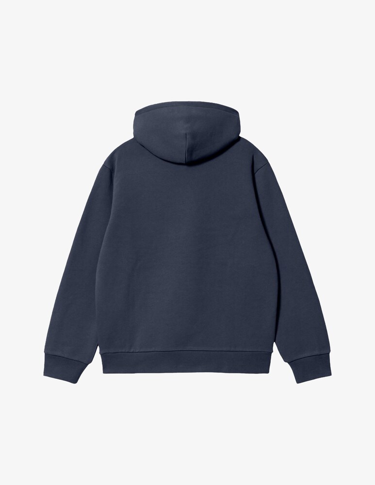 Carhartt WIP Felpa Con Cappuccio Con Scritta Carhartt
