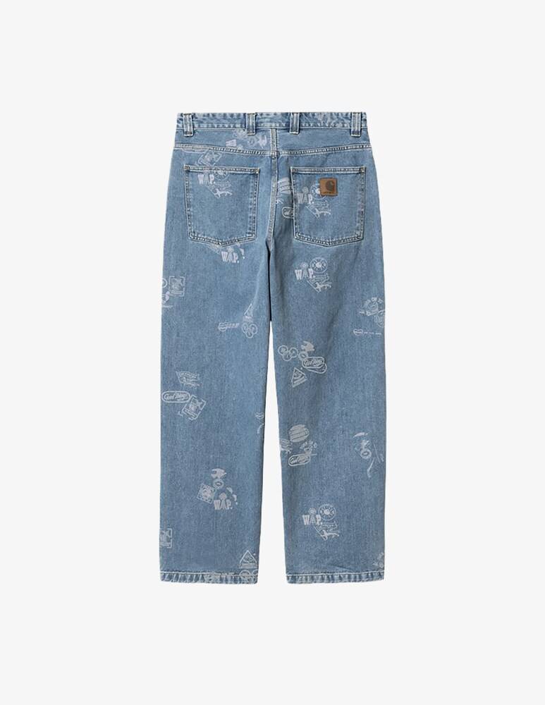 Carhartt WIP Jeans Con Stampa