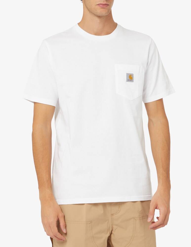 Carhartt WIP Maglietta girocollo con taschino