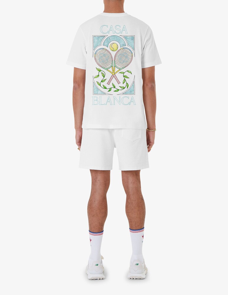 Casablanca Maglietta tennis retro