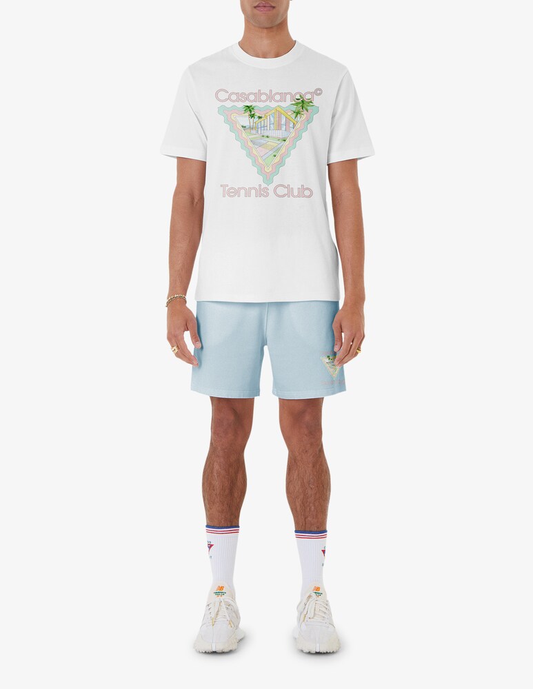 Casablanca Maglietta tennis triangolo