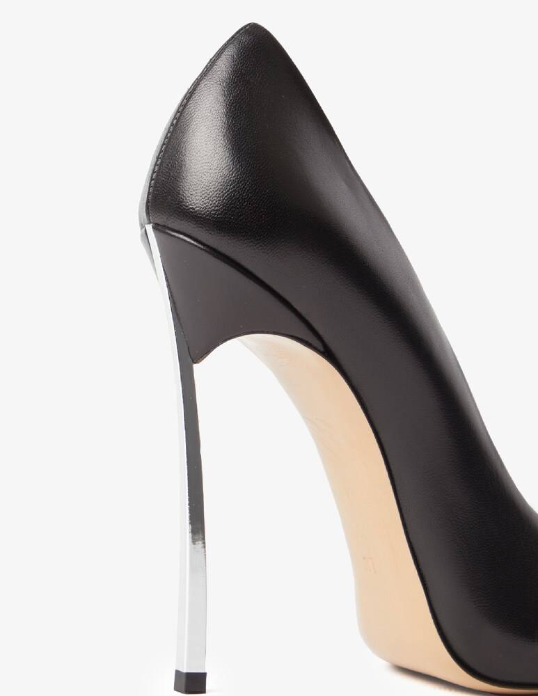 Casadei Decollete In Pelle Tacco Metallo Blade