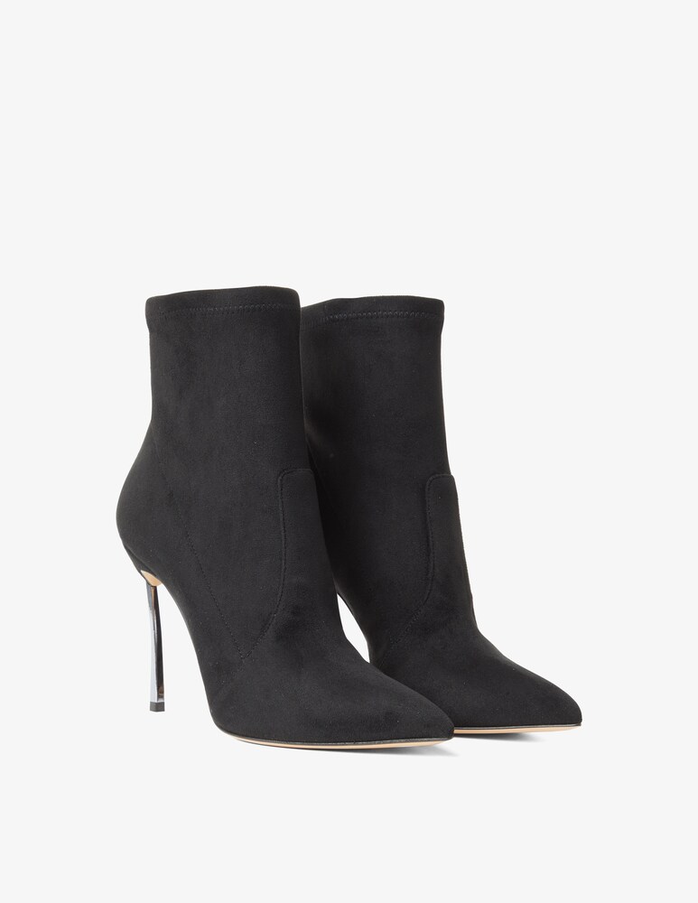 Casadei Stivaletto Con Tacco Scamosciato