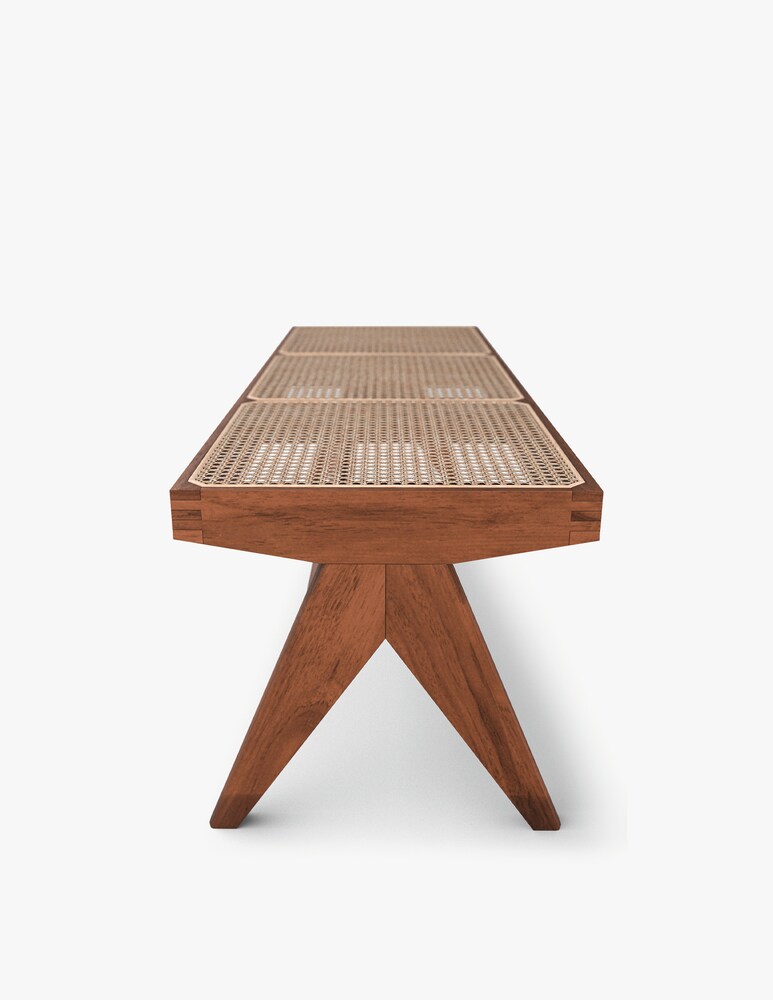 Cassina Civil Bench Panca - Marrone