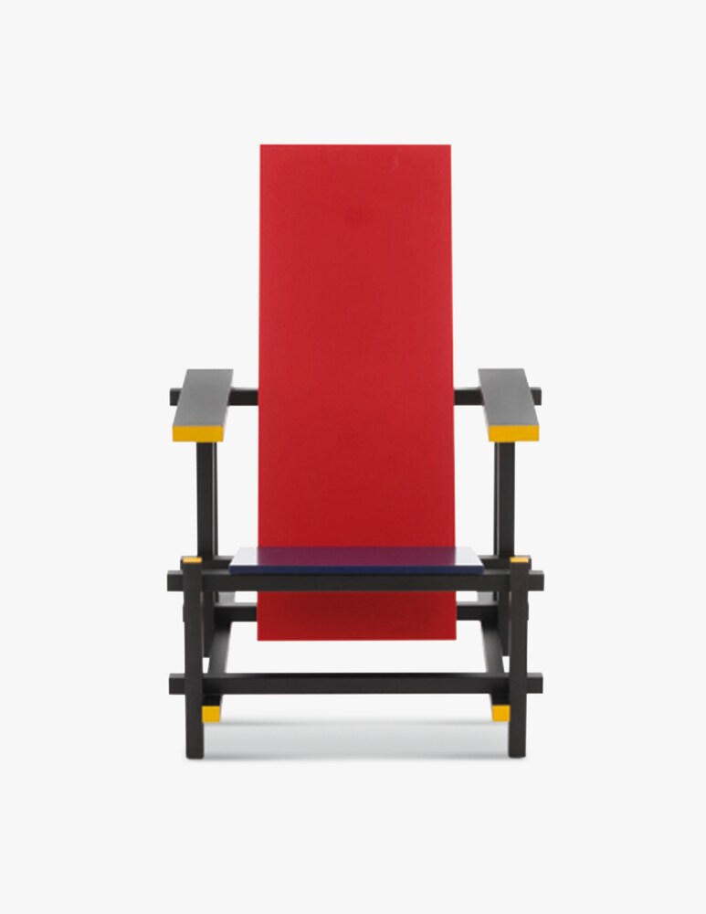 Cassina Red And Blue Poltrona