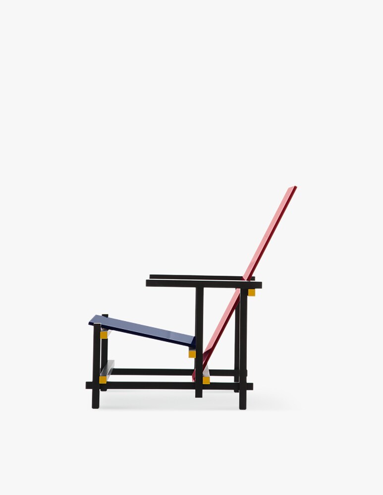 Cassina Red And Blue Poltrona