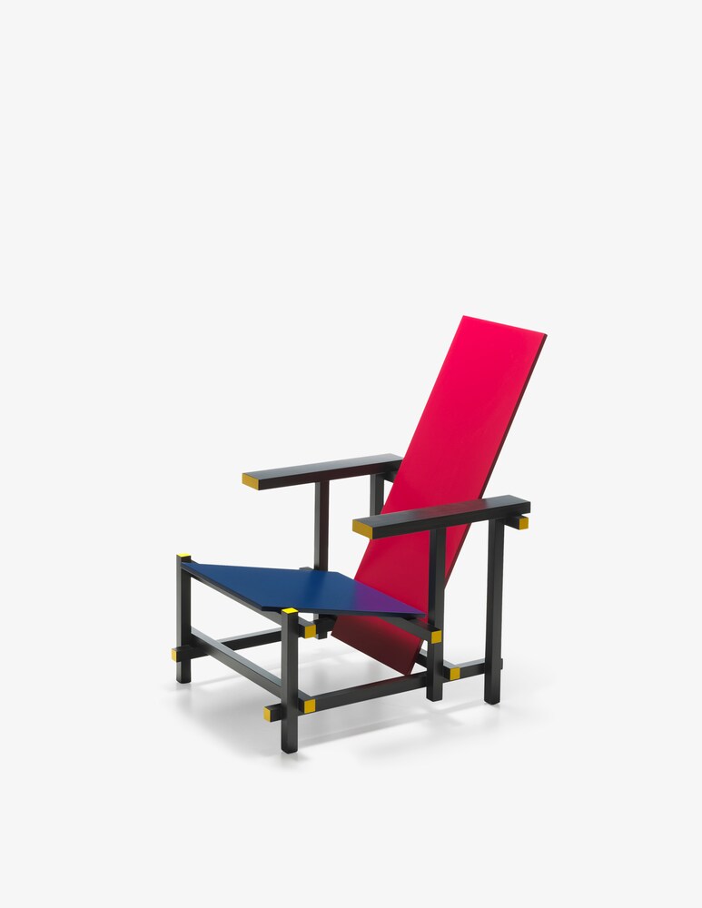 Cassina Red and Blue Poltrona
