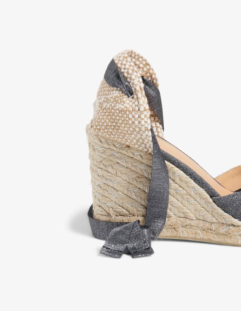Castaner Scarpe Con Tacco In Pizzo Glitterato Carina