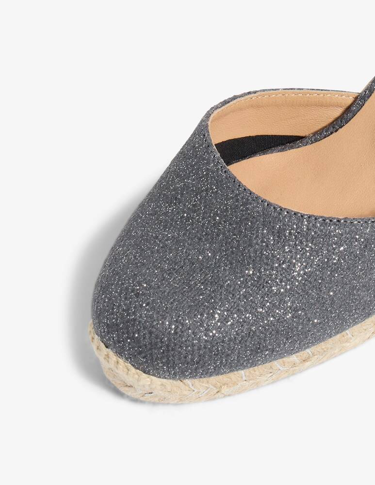 Castaner Scarpe Con Tacco In Pizzo Glitterato Carina