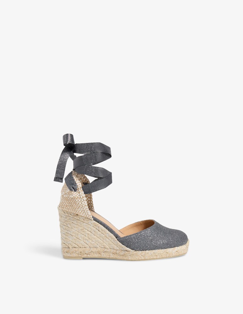 Castaner Scarpe con tacco in pizzo glitterato Carina