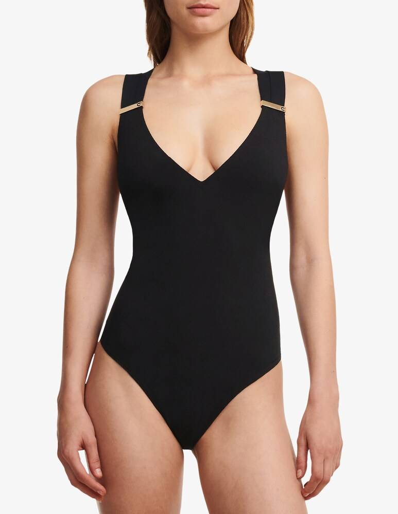 Chantelle Costume intero con scollatura profonda