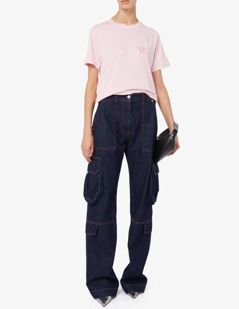 Chiara Ferragni T-shirt Eye Star