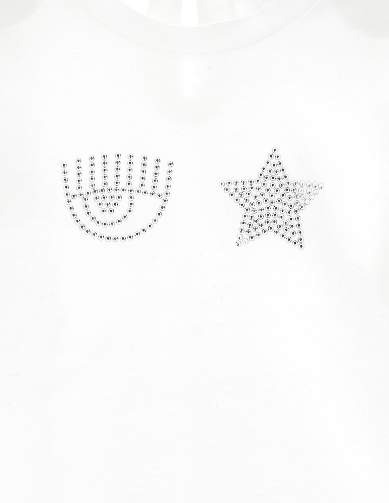 Chiara Ferragni T-shirt In Cotone Iconic