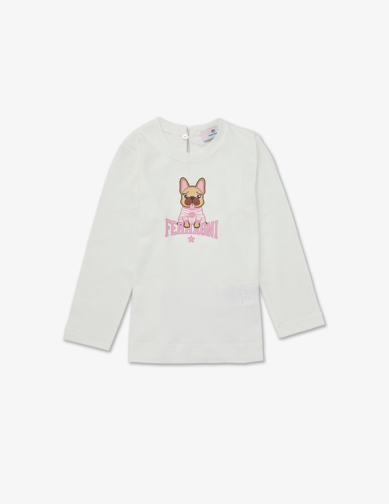 Chiara Ferragni T-shirt in jersey zebra