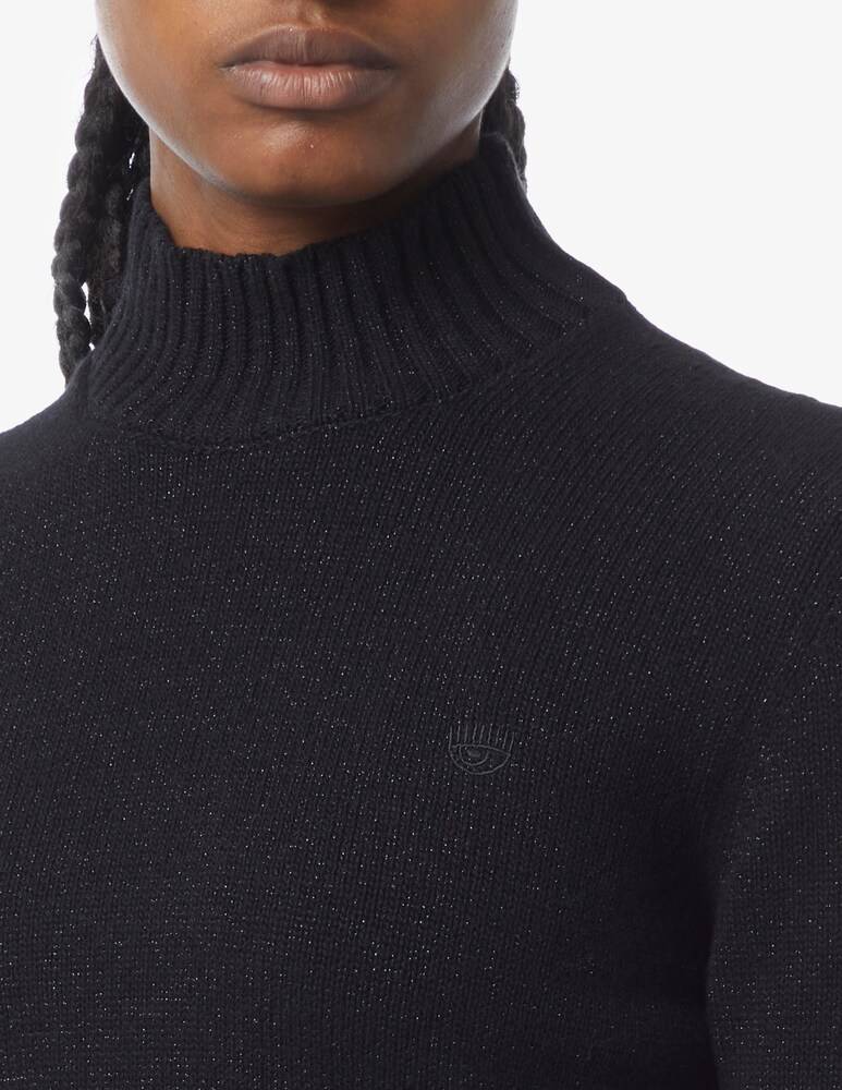Chiara Ferragni Top Crop Micrologo