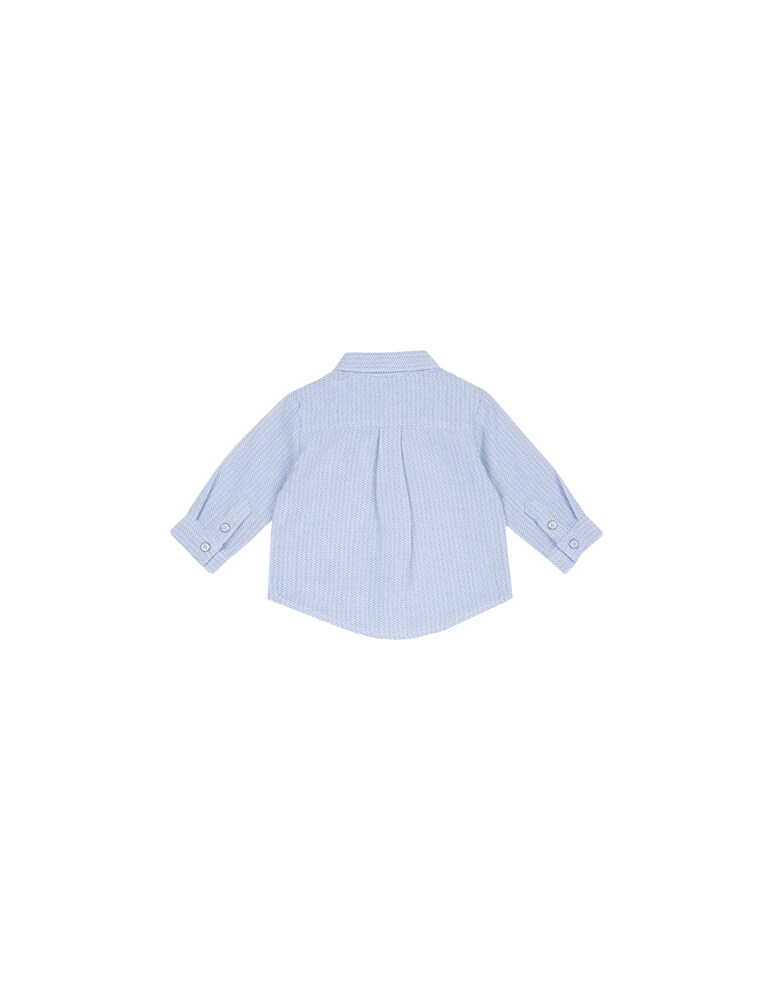 Chicco Camicia In Cotone A Manica Lunga