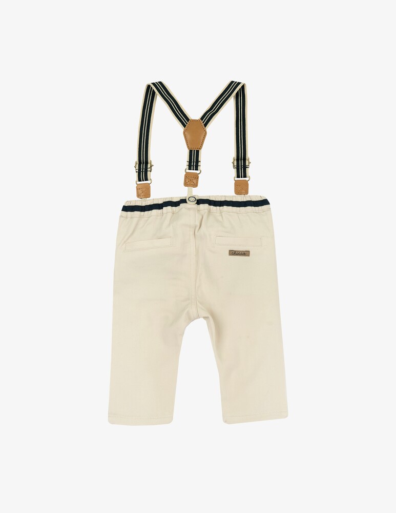 Chicco Pantaloni Lunghi In Misto Cotone
