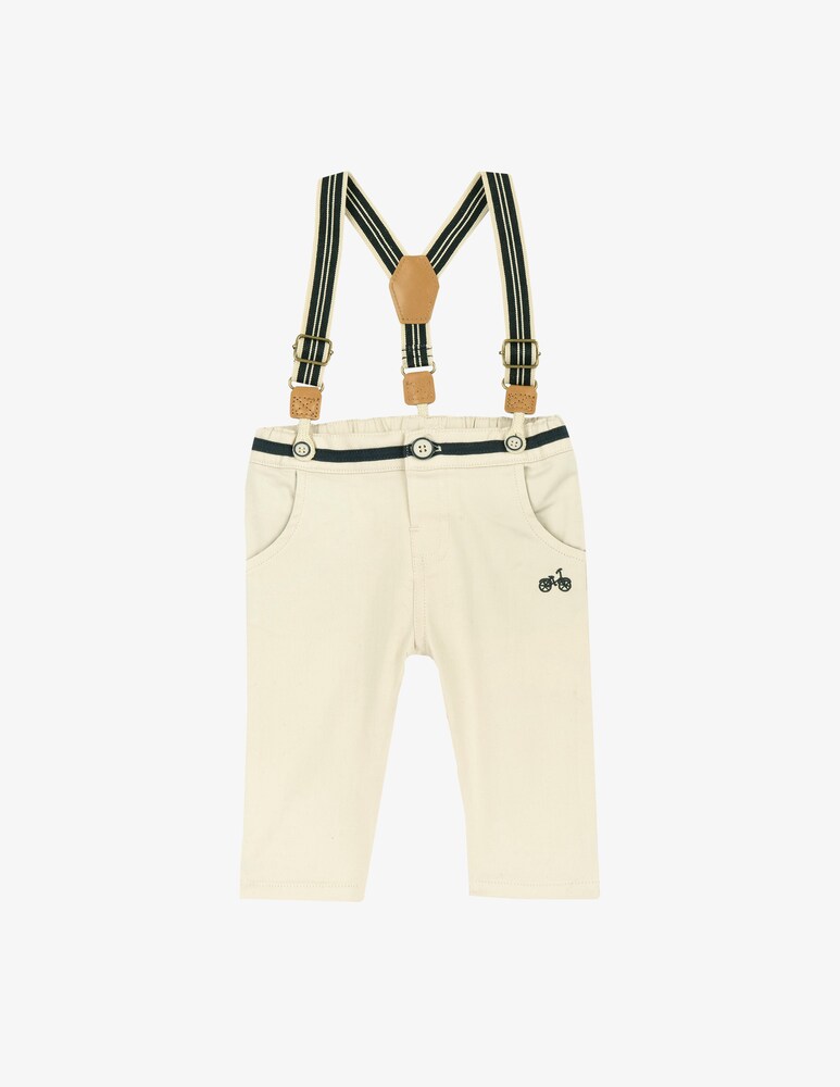 Chicco Pantaloni lunghi in misto cotone