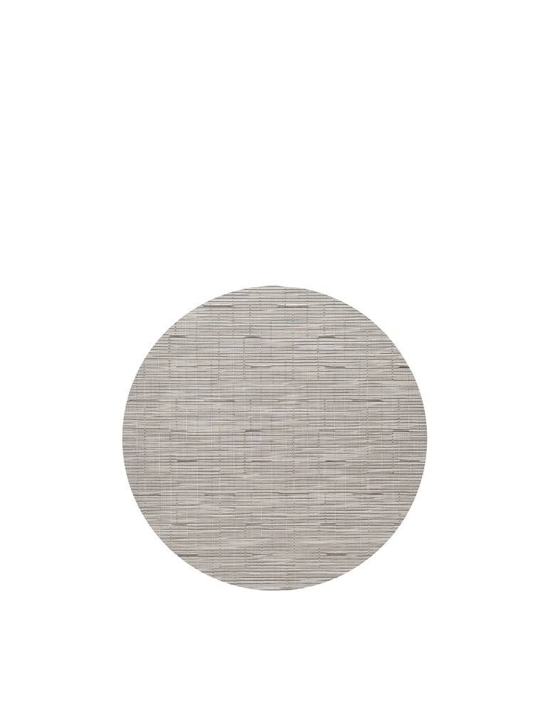 Chilewich Bamboo Tovaglietta Rotonda - Grigio