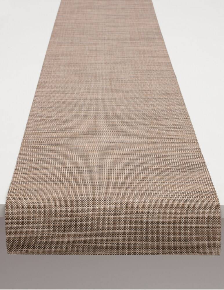 Chilewich Mini Basketreave Runner - Marrone