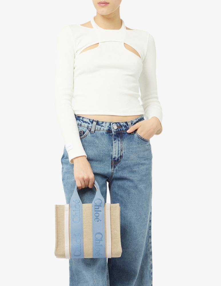 Chloé Borsa Shopper Piccola Woody