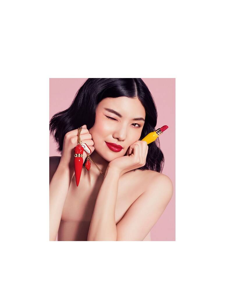Christian Louboutin SooooO Glow Case Ricaricabile Per Rossetto Le Rose
