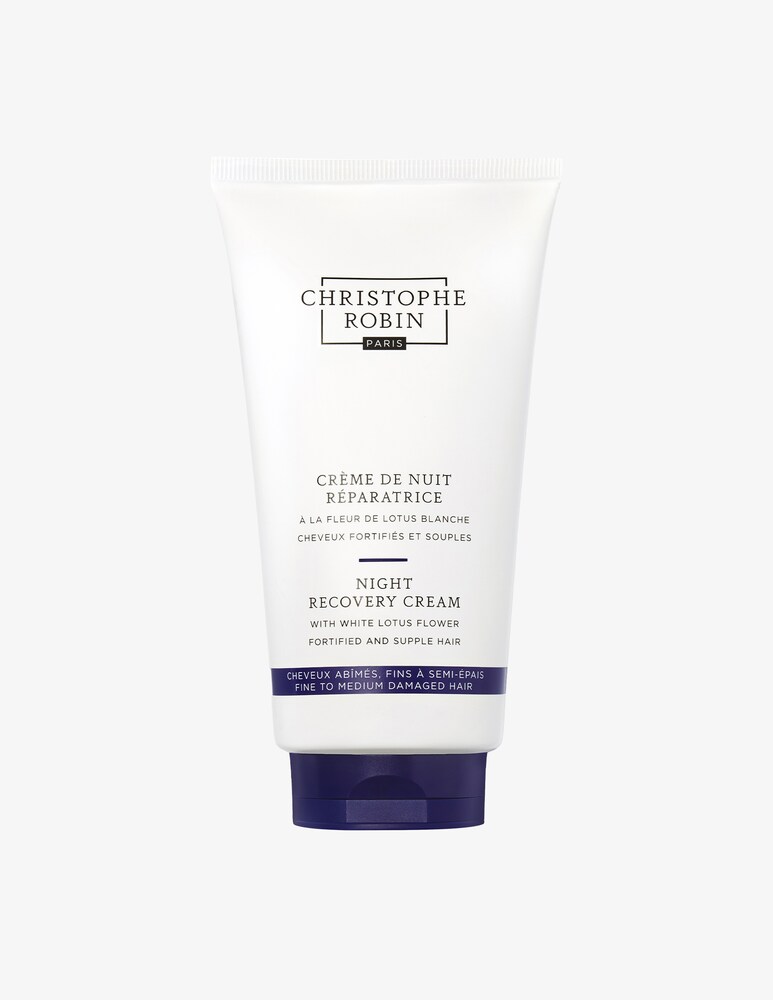 Christophe Robin Crema Notte Rigenerante Al Fiore Di Loto Bianco