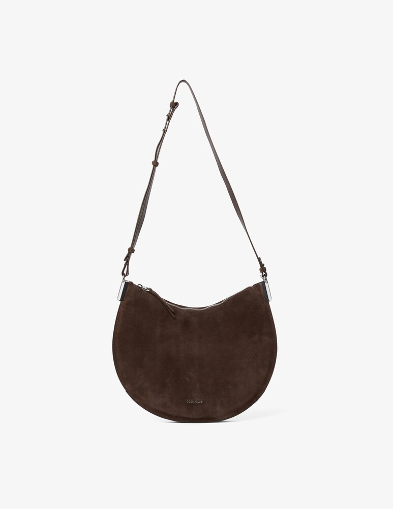 Coccinelle Bora hobo L in camoscio Sunup