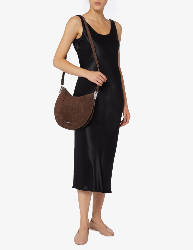 Coccinelle Bora Hobo M In Camoscio Sunup