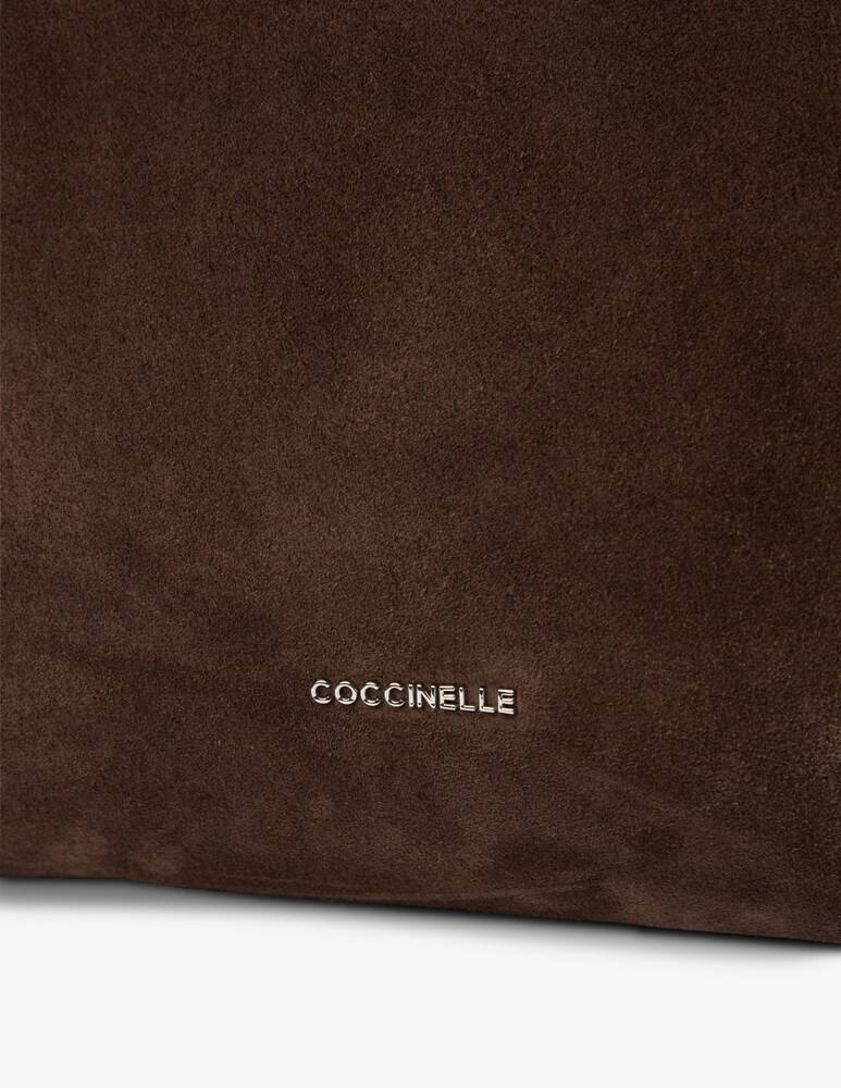 Coccinelle Borsa A Spalla In Camoscio M Bohem