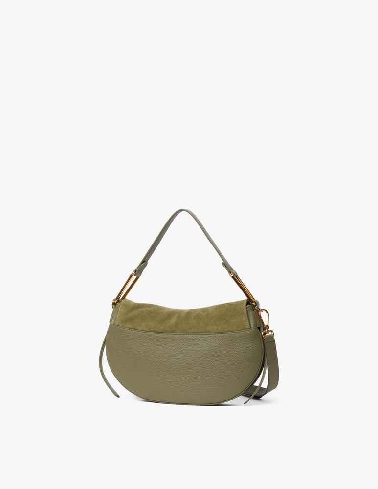 Coccinelle Borsa A Spalla In Camoscio M Magie