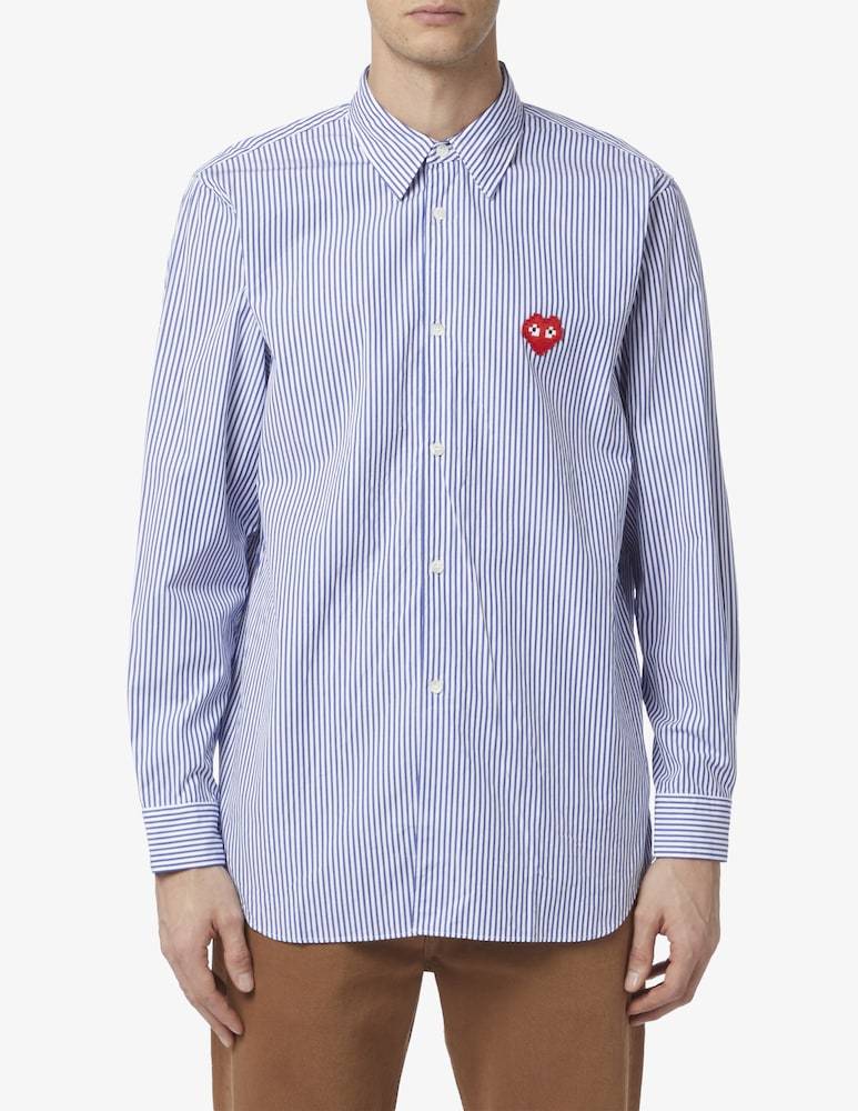 Comme des Garçons Play Camicia a righe