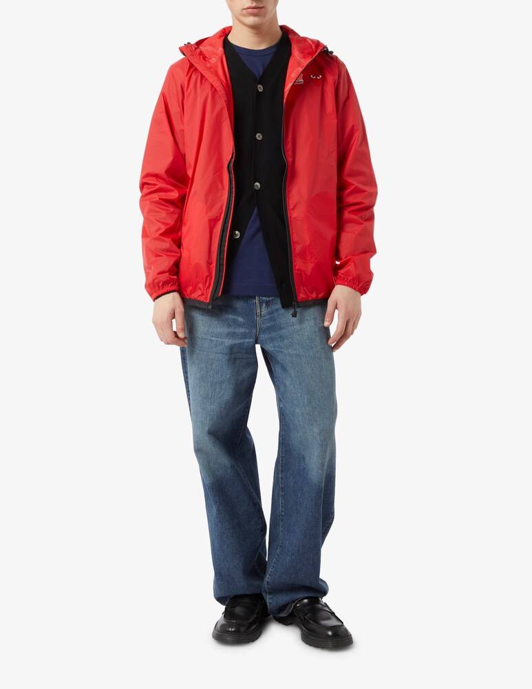 Comme Des Garçons Play Felpa Con Cappuccio K-way X Play