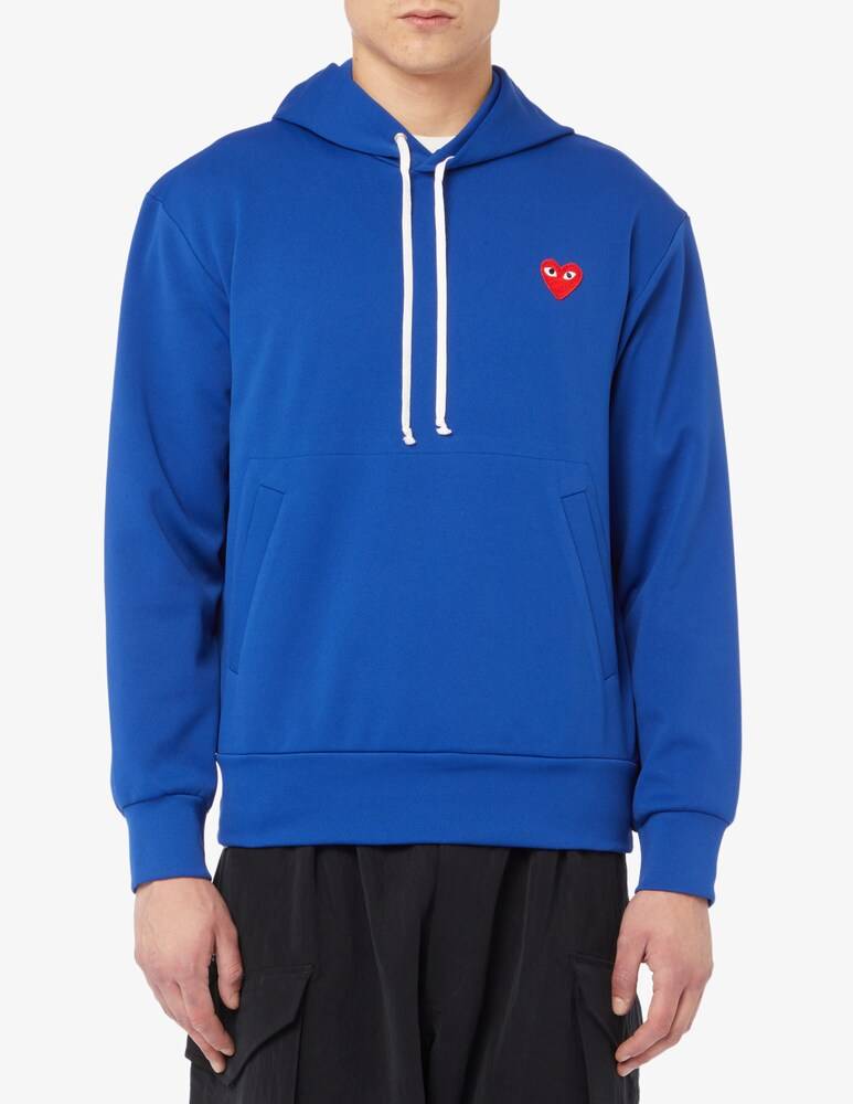 Comme des Garçons Play Felpa con cappuccio kangaroo